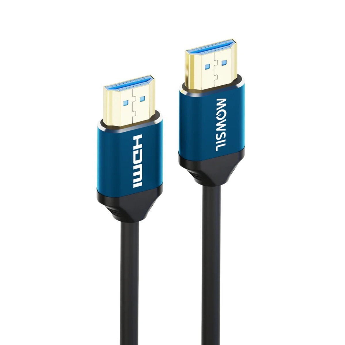 Mowsil 4k@30Hz 1.4 HDMI Cable 1 Meter, Transfer Rate Up to 10.8 Gbps, Support 4K@30Hz/ 2K 1080P Up to 60Hz /3D,
