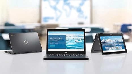 Dell Chromebook 11 3100 11.6" Chromebook - 1366 x 768 - Celeron N4020-4 GB RAM - 16 GB Flash Memory - Chrome OS - Intel HD Graphics - English (US) Keyboard - Bluetooth (Renewed) - Image 6
