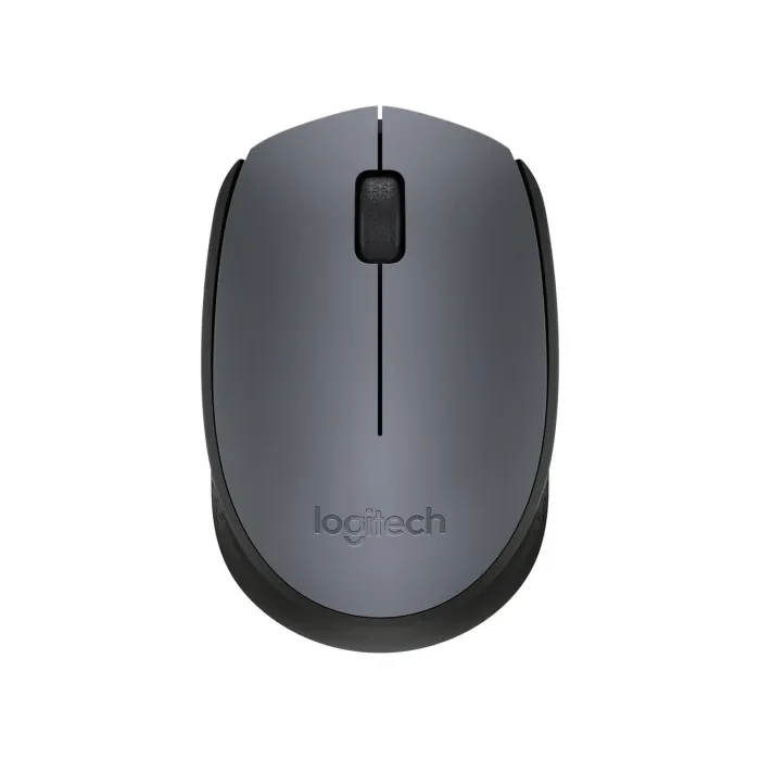 Logitech M170 Wireless Mouse 12-Month Battery Life - Grey