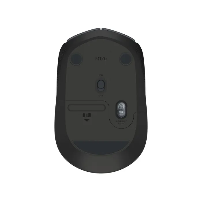 Logitech M170 Wireless Mouse 12-Month Battery Life - Grey - Image 5