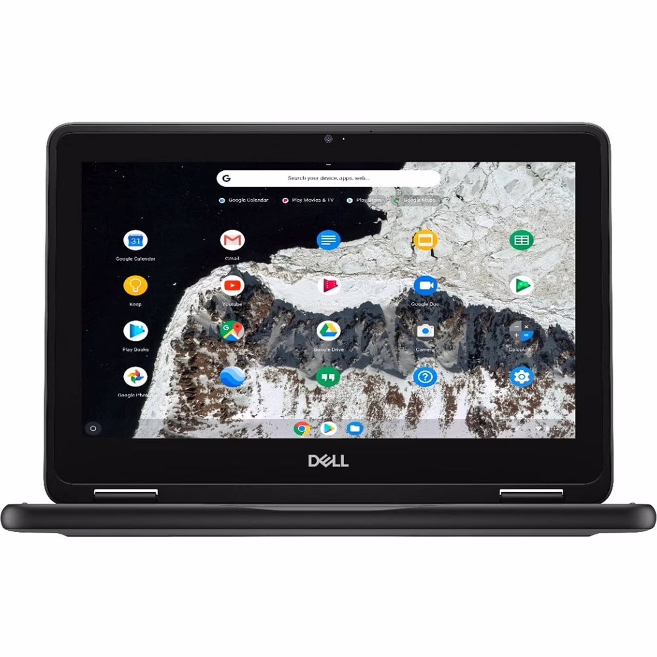 Dell Chromebook 11 3100 11.6" Chromebook - 1366 x 768 - Celeron N4020-4 GB RAM - 16 GB Flash Memory - Chrome OS - Intel HD Graphics - English (US) Keyboard - Bluetooth (Renewed) - Image 2