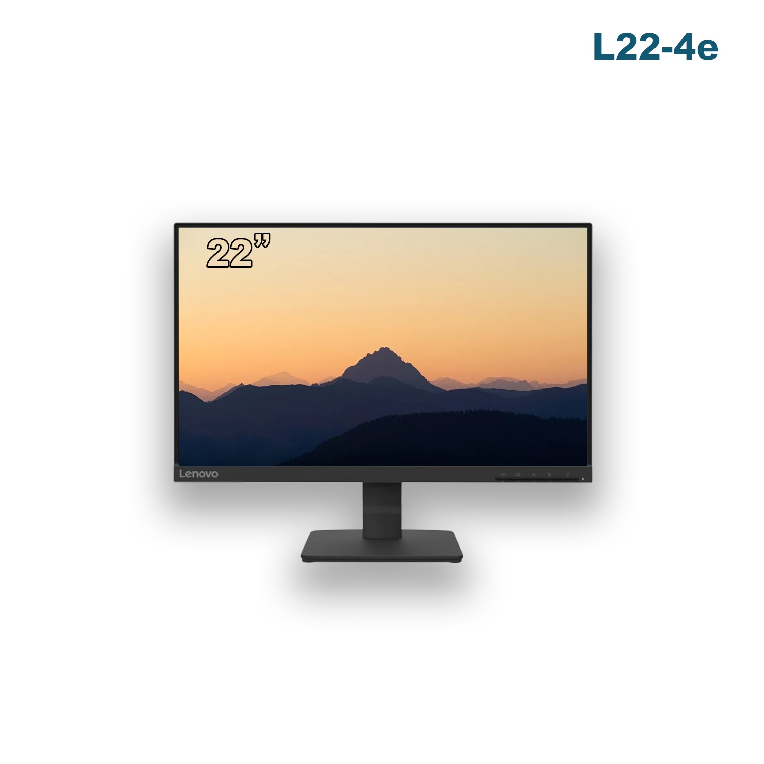 Lenovo L22-4e - 21.5" FHD / 4ms / 100Hz / D-Sub / HDMI 1.4 - Monitor