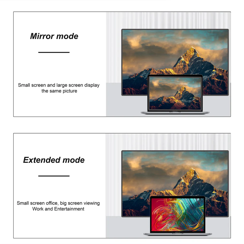 Mowsil USB-C to DisplayPort Cable - Image 3