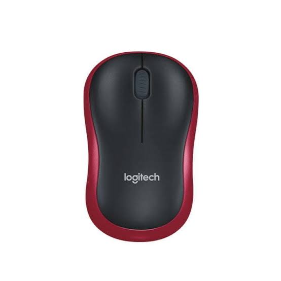 Logitech Wireless Mouse M185 - Red