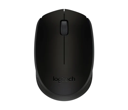 Logitech M171 Wireless Mouse - 2.4GHz Wireless / 1000 DPI / USB Receiver / Black - Mouse